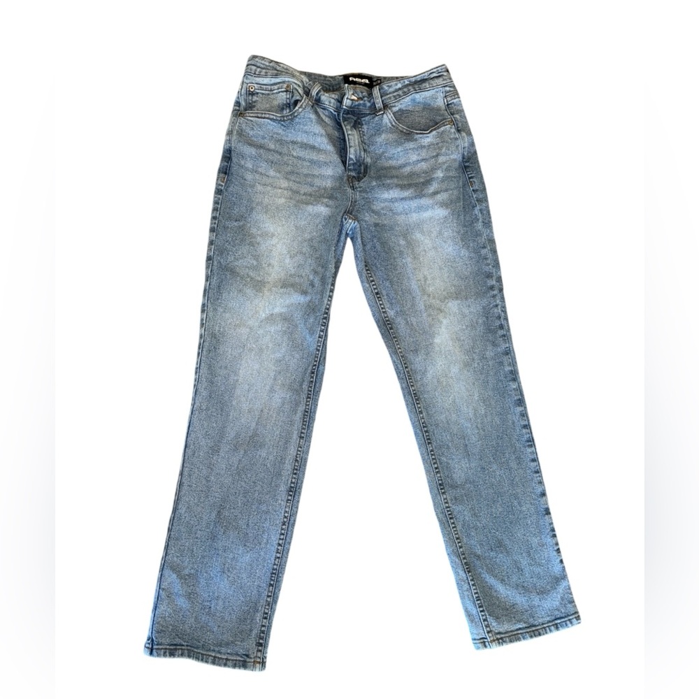 RSQ Straight Stretch Jeans Medium Blue Wash Size 30x30
